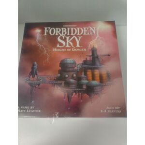 Gamewright Forbidden Sky “Height of Danger” Rocket Build Board Game - Sealed NEW